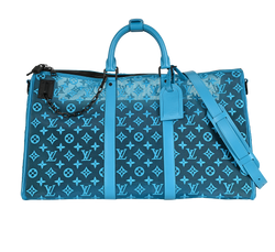 Keepall Triangle 50 ,  Mesh,  Blue, DR0250, DB/S/RCT, 4*